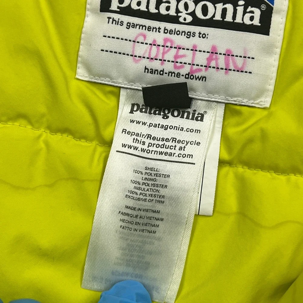 Patagonia measurements chest